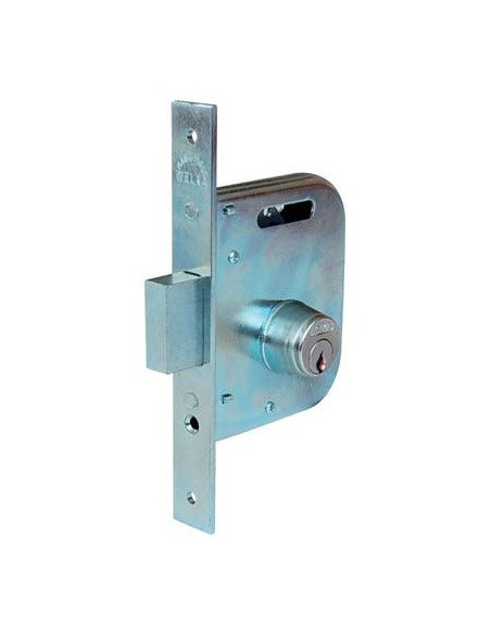 SERRATURA CANCELLO INFILARE 065450 WELKA B.Q ZINC F.MM 22 M1,5+POM E.MM 45 C.MM 30
