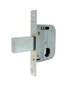 SERRATURA CANCELLO INFILARE 073454 WELKA B.Q ZINC F.MM 22 M1,5+POM E.MM 45 C.MM 72