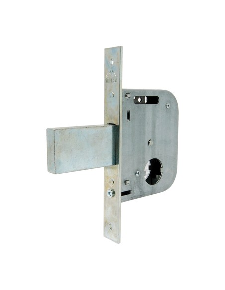 SERRATURA CANCELLO INFILARE 073454 WELKA B.Q ZINC F.MM 22 M1,5+POM E.MM 45 C.MM 72