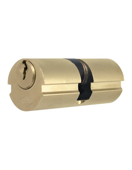 CILINDRO TONDO 019 MG OTTONE CHIAVI 3 D.MM 26 L.MM 54 27+27