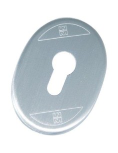 MOSTRINA PORTA BLINDATA 95417 MOTTURA F.SAGOM CROMO SATINATO MM 65X90