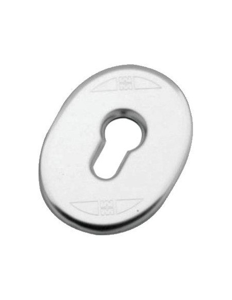 MOSTRINA PORTA BLINDATA IMBUTITA 95416 MOTTURA F.SAGOM CROMO SATINATO MM 65X90