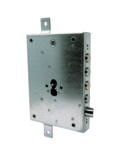 SERRATURA METALLO APPLICARE 70128 CIPIERRE F.SAGOM M2 TRIPL+SCR IP.MM 28 E.MM 73 DX/SX