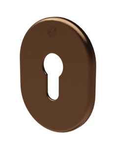 MOSTRINA PORTA BLINDATA 4302 SECUREMME F.SAGOM ALLUMINIO BRONZATO MM 82X62