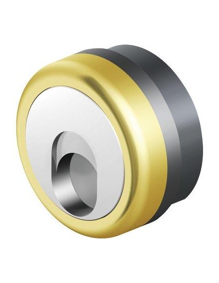 DEFENDER MAGNETICO MRM500 DISEC INOX OTTONE LUCIDO F.SAG I.MM 38 D.MM 50 H.MM 25