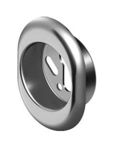 BOCCHETTA ANTISTRAPPO DEFENDER MRM500 DISEC CROMO SATINATO I.MM 38/31 D.MM 50 H.MM 20