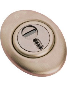 DEFENDER MECCANICO MECDEF SECUREMME INOX OTTONE LUCIDO F.SAG I.MM 38 D.MM 50 H.MM 20