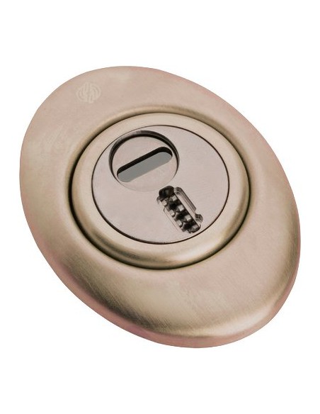 DEFENDER MECCANICO MECDEF SECUREMME INOX OTTONE LUCIDO F.SAG I.MM 38 D.MM 50 H.MM 20
