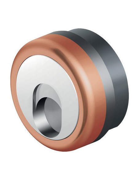 DEFENDER MAGNETICO MRM500 HAND DISEC INOX OTTONE BRONZATO F.SAG I.MM 38 D.MM 50 H.MM 20