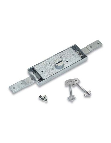 SERRATURA SERRANDA APPLICARE 2205 SECUREMME DM CENTRALE C.PIEGATO