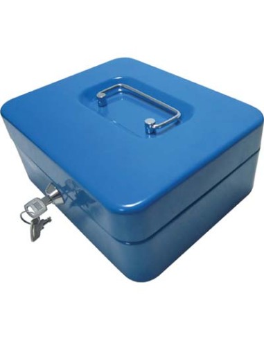 CASSETTA PORTAVALORI EFFE ACCIAIO VERNICIATO CHIAVI 2 CM 25X18X9