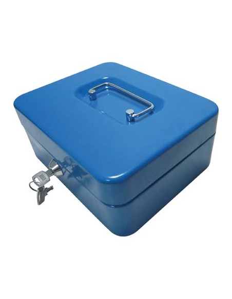 CASSETTA PORTAVALORI EFFE ACCIAIO VERNICIATO CHIAVI 2 CM 25X18X9