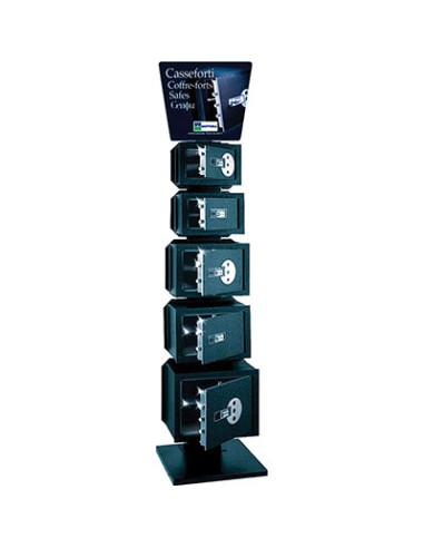 ESPOSITORE CASSAFORTE MOTTURA POSTI 5