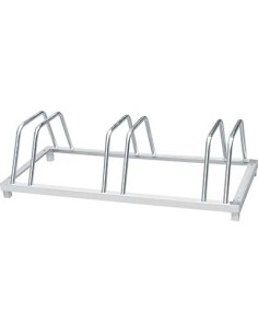 RASTRELLIERA PARCHEGGIO BICI 3 POSTI EFFE ZINCATA MM 880X395 H.MM 245