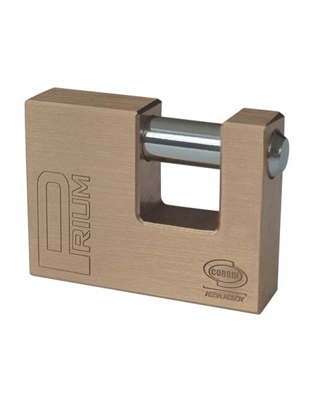 LUCCHETTO RETTANGOLARE YALE/CORBIN OTTONE CHIAVI 2 MM 50