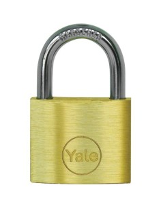 LUCCHETTO PRIUM YALE/CORBIN OTTONE ARCO CROMATO CHIAVI 2 MM 25