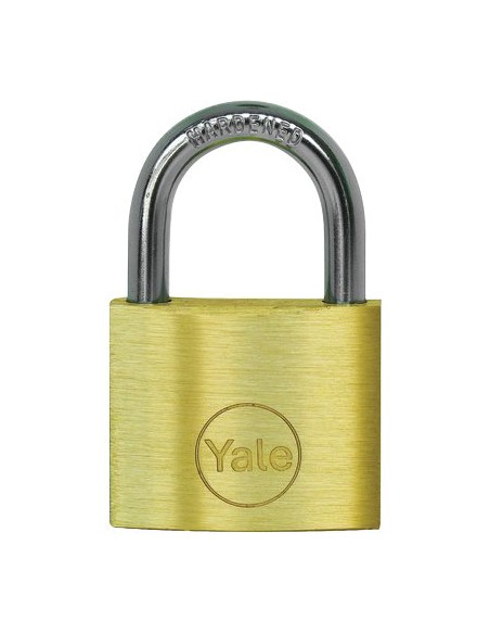 LUCCHETTO PRIUM YALE/CORBIN OTTONE ARCO CROMATO CHIAVI 2 MM 25