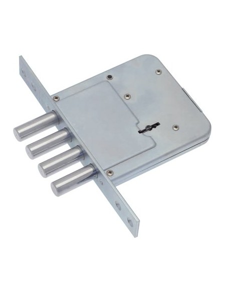 SERRATURA METALLO INFILARE 454 SAB B.Q ZINC F.MM 25 DM M4 H.CM 110 E.MM 60