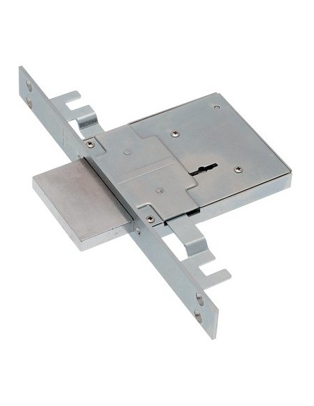 SERRATURA METALLO INFILARE 450/3S SAB B.Q ZINC F.MM 25 DM M4 TRIPL H.MM 90 E.MM 70