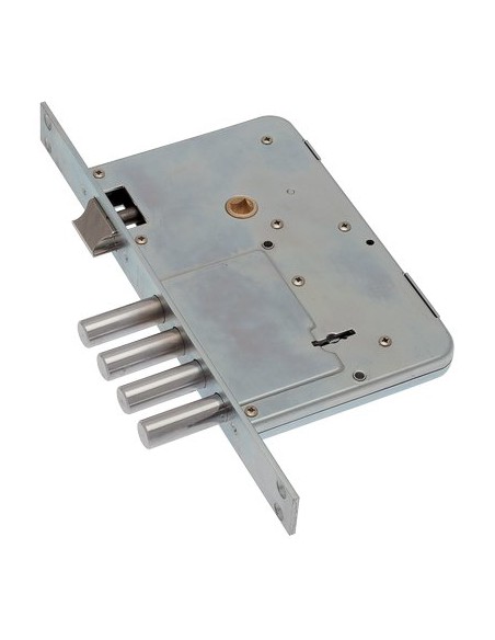 SERRATURA METALLO INFILARE 654/2 SAB B.Q ZINC F.MM 25 DM M4+SCR E.MM 60