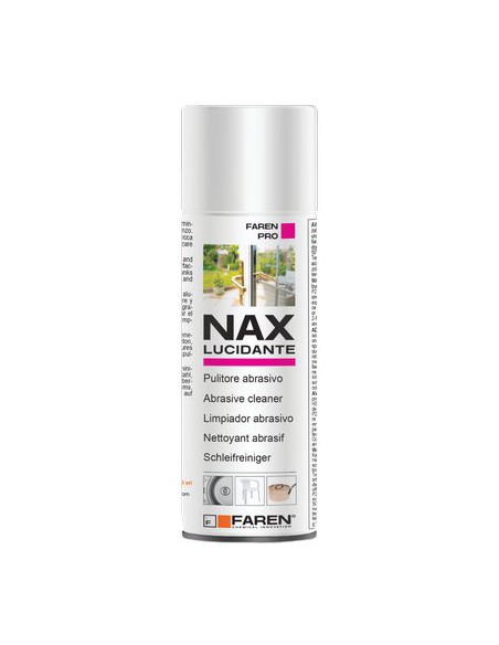 PULITORE METALLI ABRASIVO SPRAY NAX FAREN ML 200