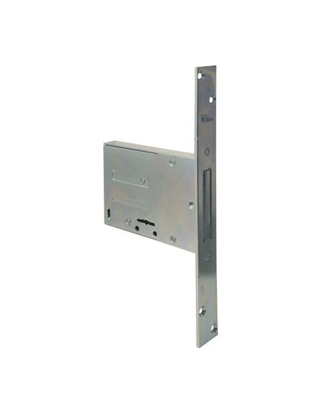 SERRATURA METALLO INFILARE 661 ISEO B.Q ZINC F.MM 25 DM M4 H.MM 82 E.MM 60