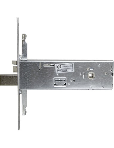 SERRATURA METALLO INFILARE ELETTRICA 96391 ISEO B.Q ZINC F.MM 22 DM M4 TRIP+SCR+Q8 H.MM 64 E.MM 90