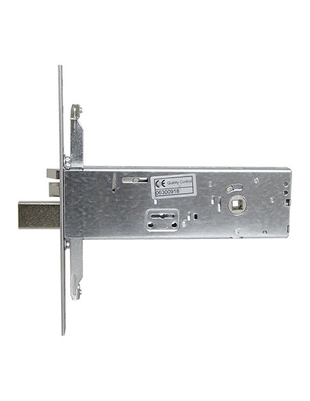 SERRATURA METALLO INFILARE ELETTRICA 96391 ISEO B.Q ZINC F.MM 22 DM M4 TRIP+SCR+Q8 H.MM 64 E.MM 90