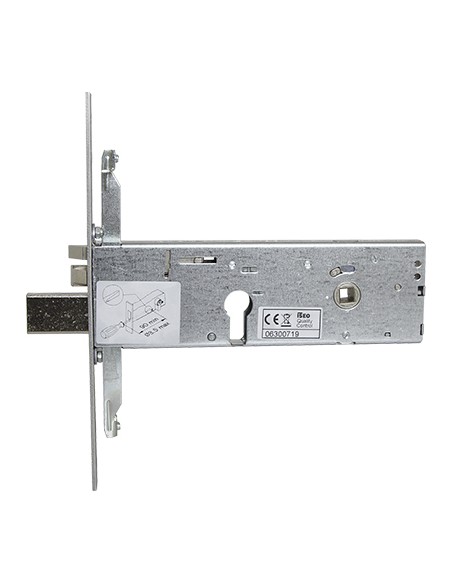 SERRATURA METALLO INFILARE ELETTRICA 96392 ISEO B.Q ZINC F.MM 25 F.S M3 TRIP+SCR+Q8 H.MM 64 E.MM90
