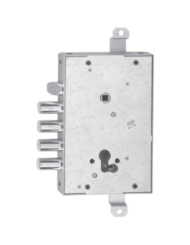SERRATURA METALLO APPLICARE 668-GF0 ISEO F.SAGOM M2 TRIPL+SCR IP.MM 28 E.MM 63 (CISA)