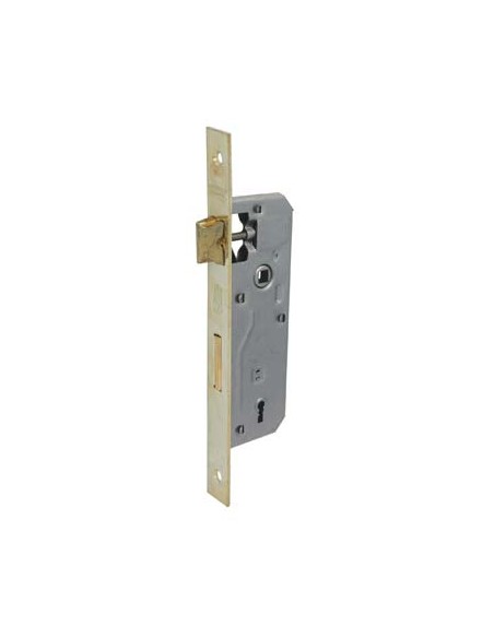 SERRATURA PATENT B.QUADRO OTTONATO 040P BONAITI I.MM 90 F.MM 22 E.MM 45