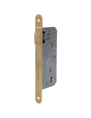 SERRATURA PATENT B.TONDO OTTONATO 040T BONAITI I.MM 90 F.MM 22 E.MM 50