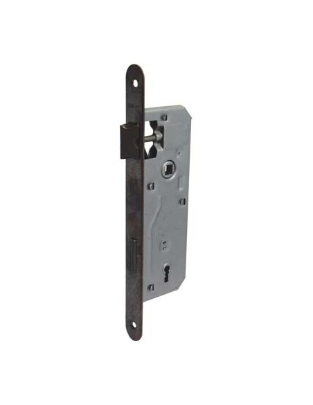 SERRATURA PATENT B.TONDO BRONZATO 040T BONAITI I.MM 90 F.MM 22 E.MM 35