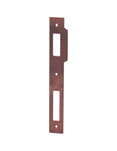 CONTROPIASTRA X SERRATURA PATENT 040P BONAITI F.MM 22 B.QUADRO BRONZATO
