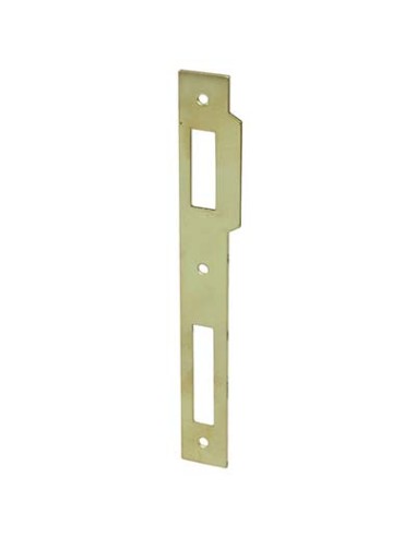 CONTROPIASTRA X SERRATURA PATENT 040P BONAITI F.MM 22 B.QUADRO OTTONATO