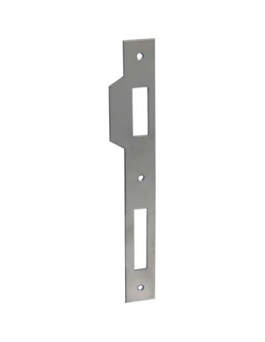 CONTROPIASTRA X SERRATURA PATENT 040P BONAITI F.MM 22 B.QUADRO CROMO OPACO