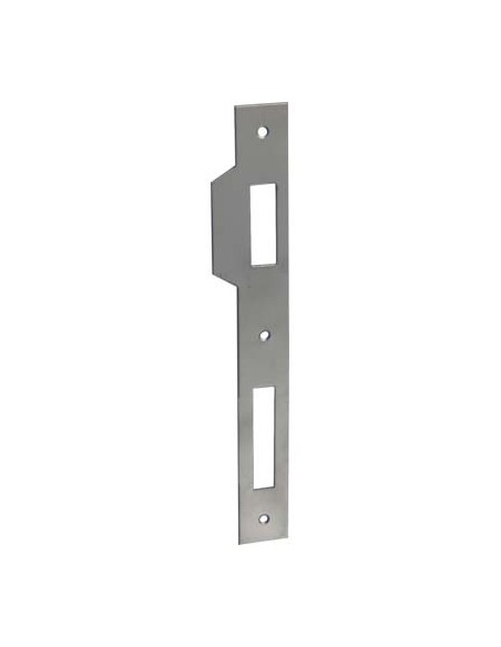 CONTROPIASTRA X SERRATURA PATENT 040P BONAITI F.MM 22 B.QUADRO CROMO OPACO