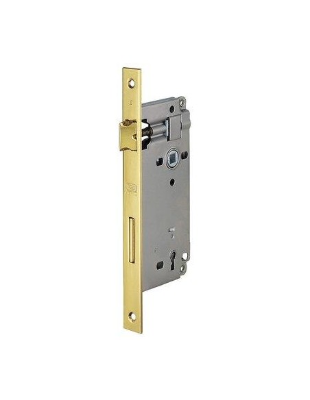 SERRATURA PATENT B.QUADRO OTTONATO 592 AGB I.MM 90 F.MM 22 E.MM 50