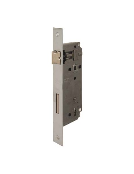 SERRATURA PATENT B.QUADRO CROMO OPACO 592 AGB I.MM 90 F.MM 22 E.MM 50