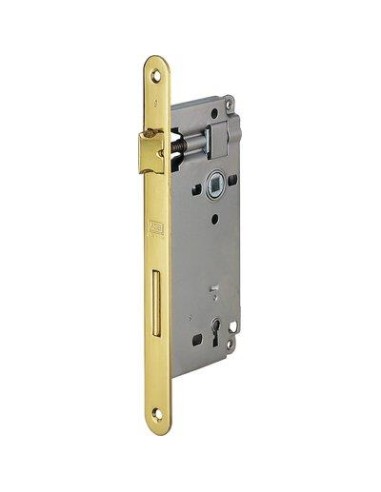 SERRATURA PATENT B.TONDO OTTONATO 591 AGB I.MM 90 F.MM 22 E.MM 45