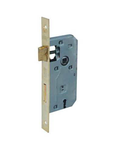SERRATURA PATENT B.QUADRO OTTONATO 042P BONAITI I.MM 70 F.MM 22 E.MM 45