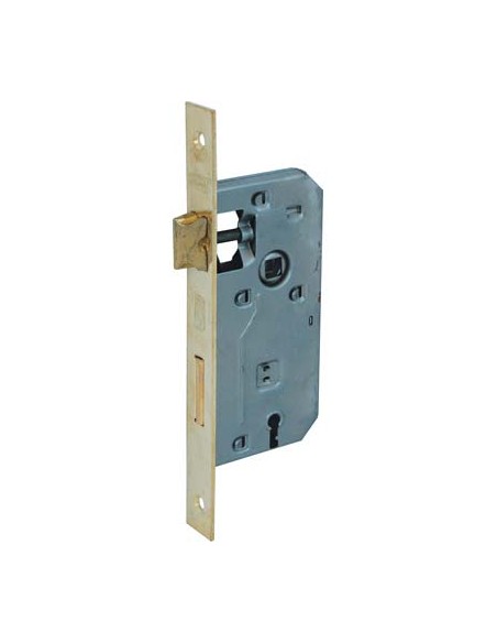 SERRATURA PATENT B.QUADRO OTTONATO 042P BONAITI I.MM 70 F.MM 22 E.MM 50