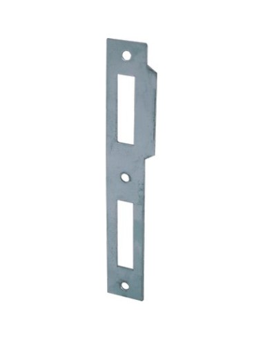 CONTROPIASTRA X SERRATURA PATENT 042P BONAITI F.MM 22 B.QUADRO NICHELATO