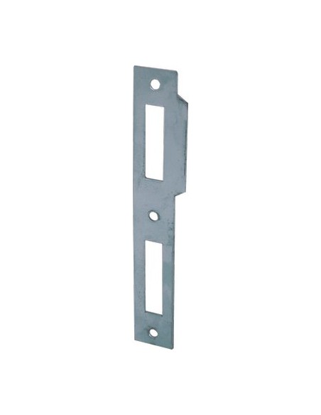CONTROPIASTRA X SERRATURA PATENT 042P BONAITI F.MM 22 B.QUADRO NICHELATO