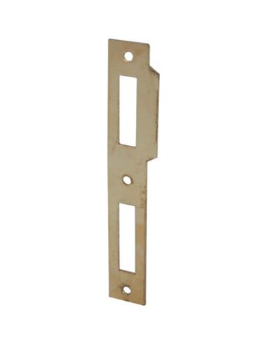 CONTROPIASTRA X SERRATURA PATENT 042P BONAITI F.MM 22 B.QUADRO OTTONATO