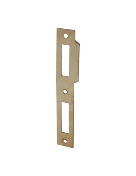 CONTROPIASTRA X SERRATURA PATENT 042P BONAITI F.MM 22 B.QUADRO OTTONATO