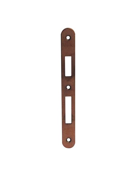 CONTROPIASTRA X SERRATURA PATENT 042T BONAITI F.MM 22 B.TONDO BRONZATO