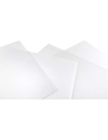 VETRO SINTETICO RIGIDO POLISTIROLO TRASPARENTE CM 50X100 S.MM 4