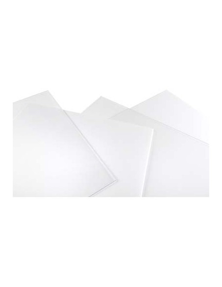 VETRO SINTETICO RIGIDO POLISTIROLO TRASPARENTE CM 200X100 S.MM 5