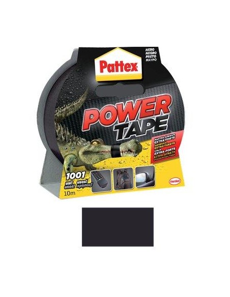 NASTRO ALTA RESISTENZA POWER TAPE PATTEX NERO MM 50 ML 10